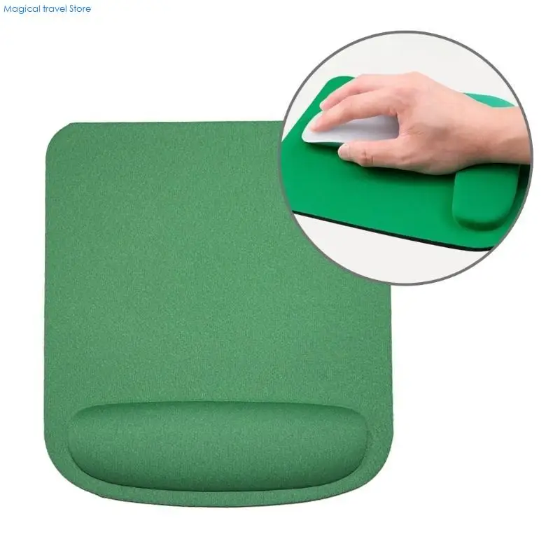 N2UB Ergonomic Mouse Pad Wrist Rest Support Mousepad with Nonslip Base Mousepad