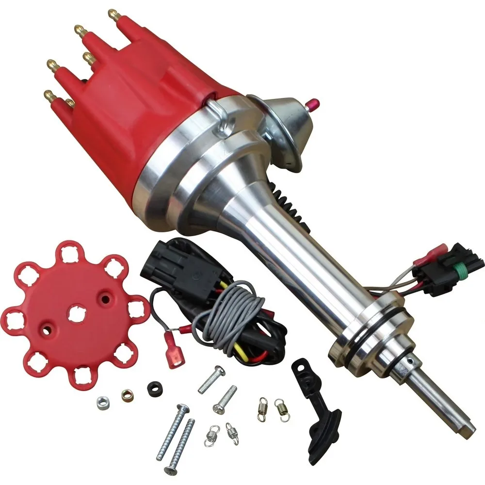 Professional Cast Iron Ready-to-Run Billet Distributor JM7719 JM7719R 1889562 for Dodge Chrysler MOPAR 383-400 V8