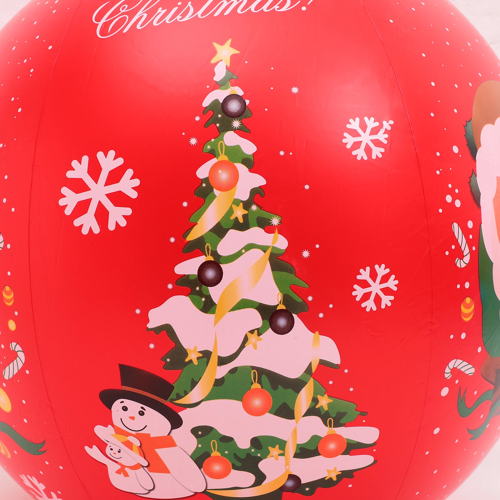 

Baubles Inflatable Christmas Ball Large Holiday Decor Arrange The Decorations Elder