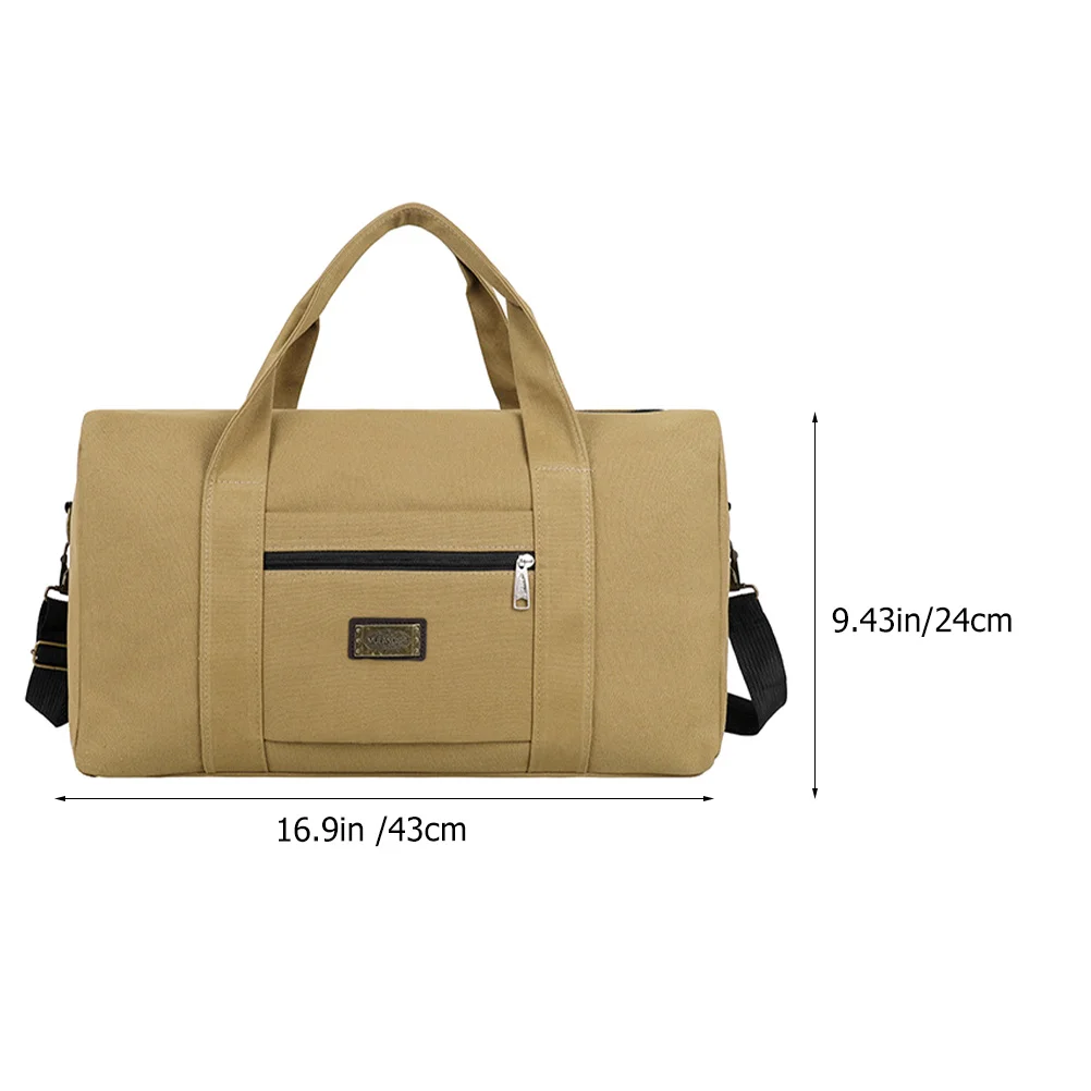 Large Capacity Travel Bag Men Sports Gym Tote Bag Portable Adjustable Shoulder Strap Outdoor Fitness Workout Swimming Yoga