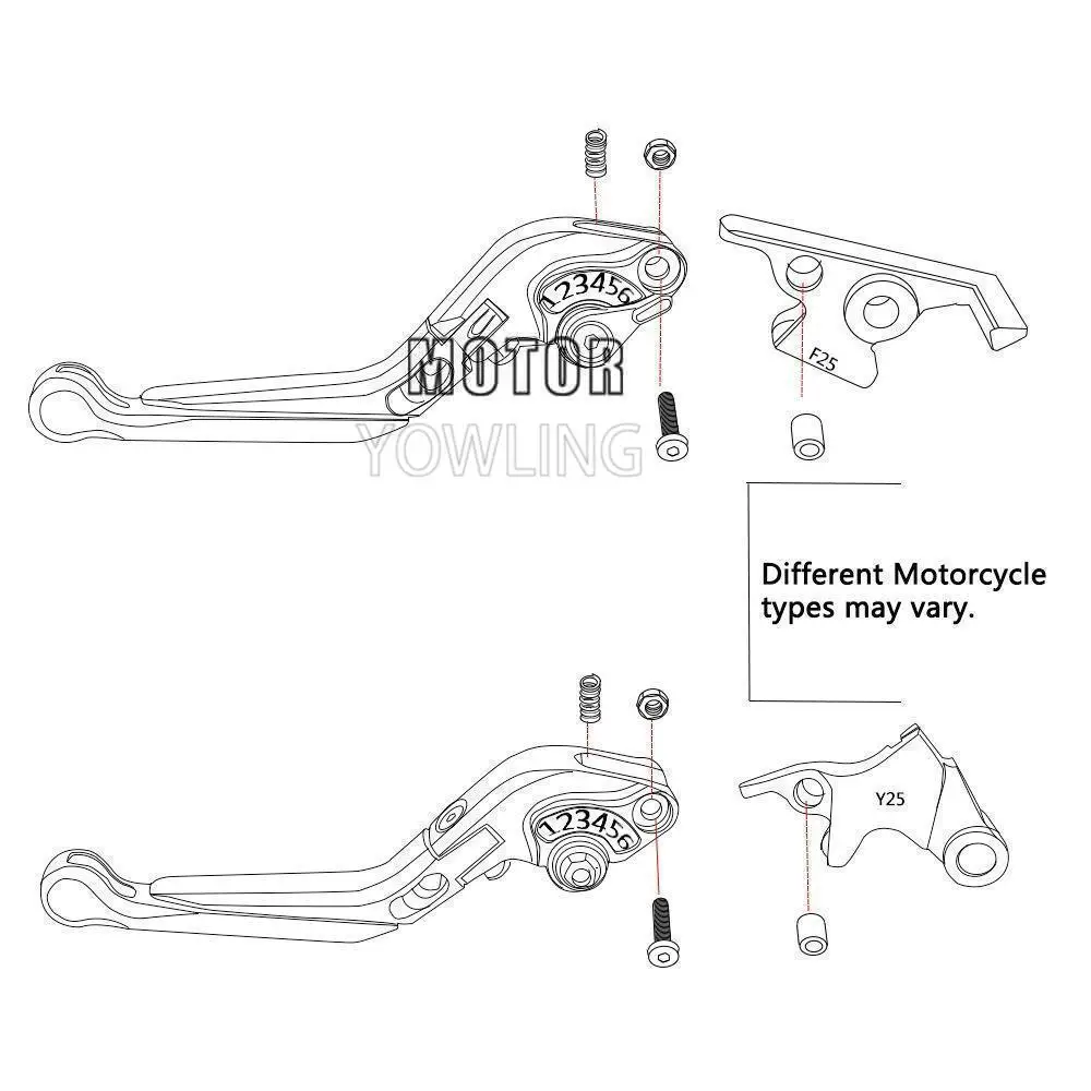 GSF 1250 250 600 650 2007-2015 Motorcycle Brake Clutch Levers Handlebar Grips For SUZUKI GSF1250 GSF600 GSF250 GSF650 S/N BANDIT