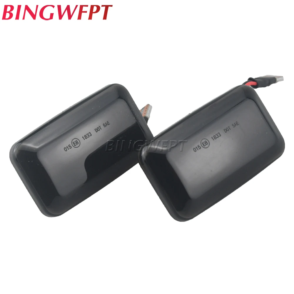 لأودي A6 S6 100 C3 C4 200 80 90 B2/B3/B4 كابريوليه كوبيه V8 الديناميكية تتدفق LED الجانب ماركر مصباح بدوره إشارة مؤشر ضوئي #5