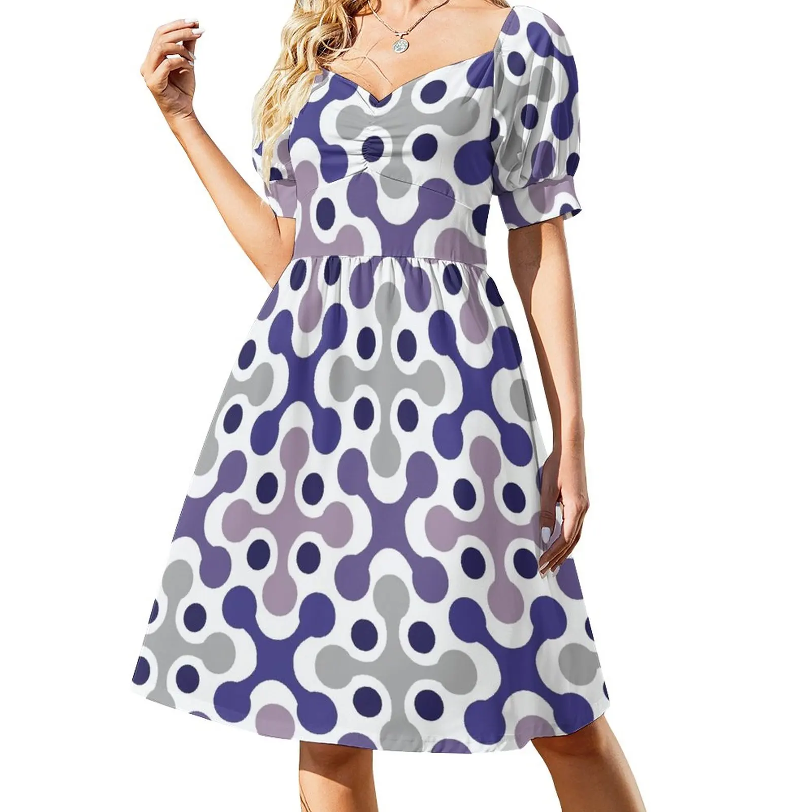 

Retro 60s Pattern 9 Sleeveless Dress summer dresses dresses for women