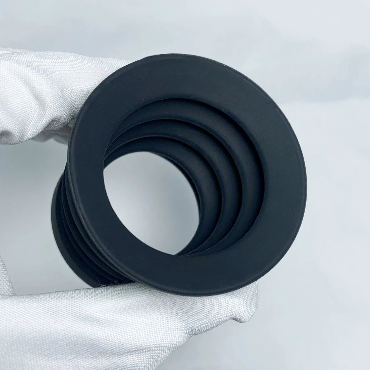 44mm Elastic Eyepiece Cover Hood Big Size Eye Lens Guard Cup Shield Night Sight Scope Telescope Shade Cap Soft Pad Eyecushion