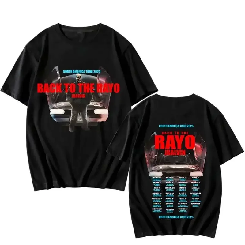 J Balvin Back To The Rayo Tour 2025 T Shirt Merch Two Sides Classic Sh