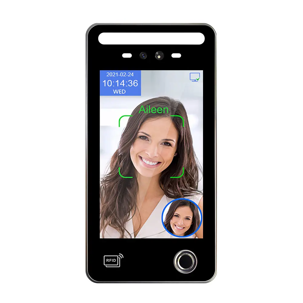 Cloud Software Resident Access Control with Face Recognition Video Intercom Night Vision Waterproof Two-Way Audio
