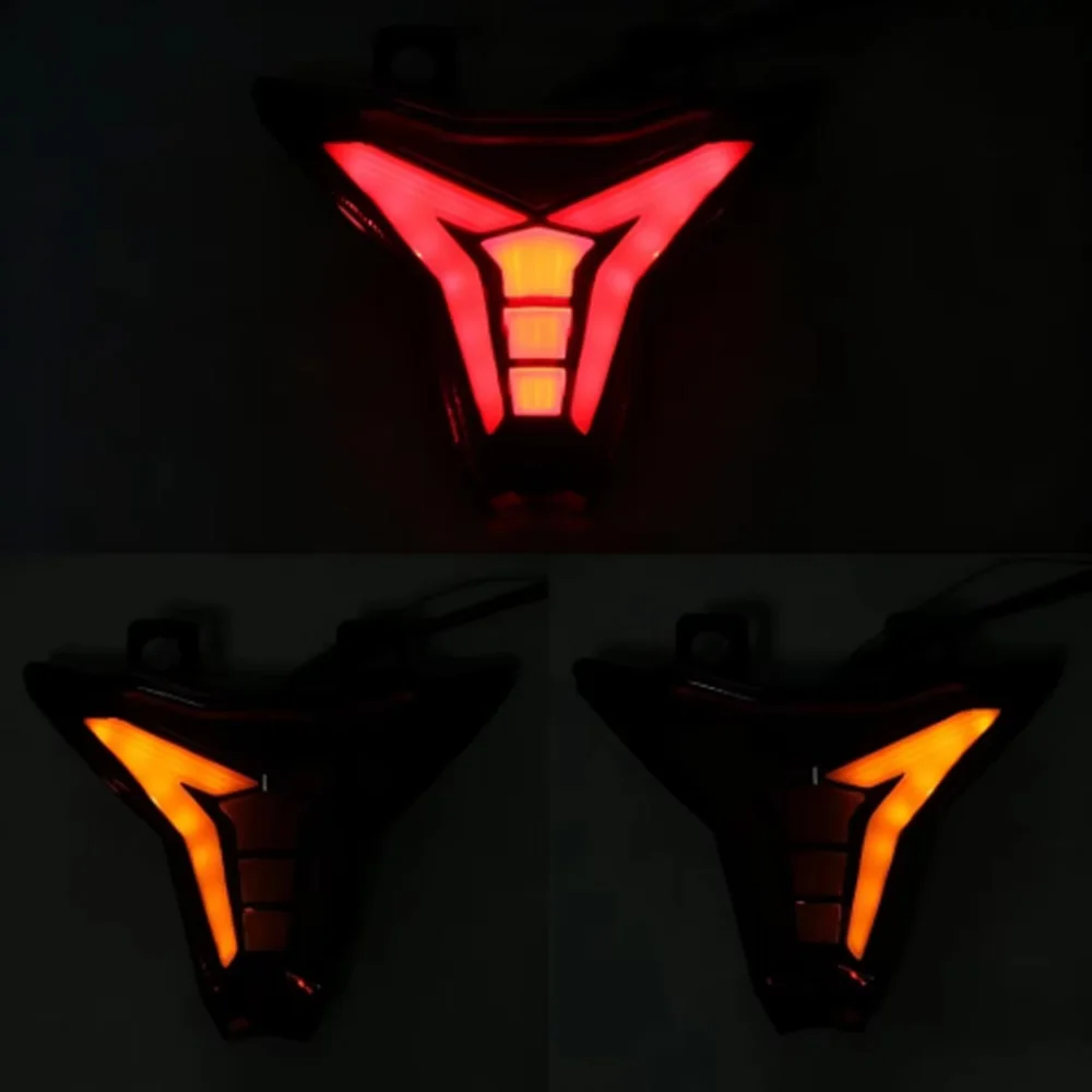 For Kawasaki ZX-10R/ZX-6R/ZX-4R Ninja400/Z400 Z1000 2013-2025 Motorcycle LED Tail Light Turn Signal Brake Lamp Parts Set Kit