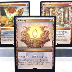 MPS FOIL2-Ⅰ02 Tcg cards proxy magical Chromatic Lantern Scroll the Rack Hangarback Walke Hangarback Walke Static Orb Gather