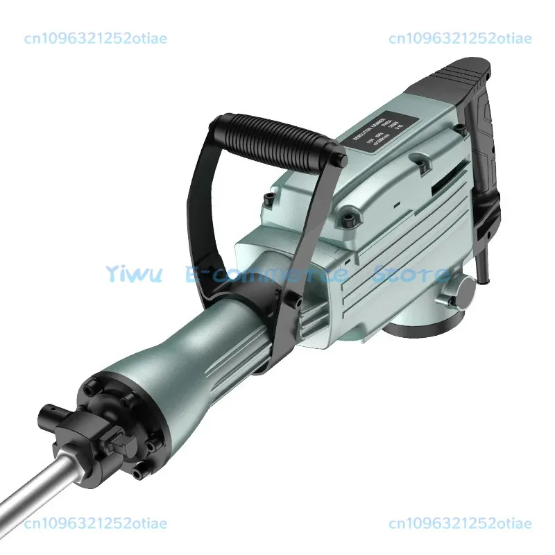 110V/220V heavy duty jack hammer electric pick 65A 1600 watt high power concrete crusher rotary dismantling impact hammer drill