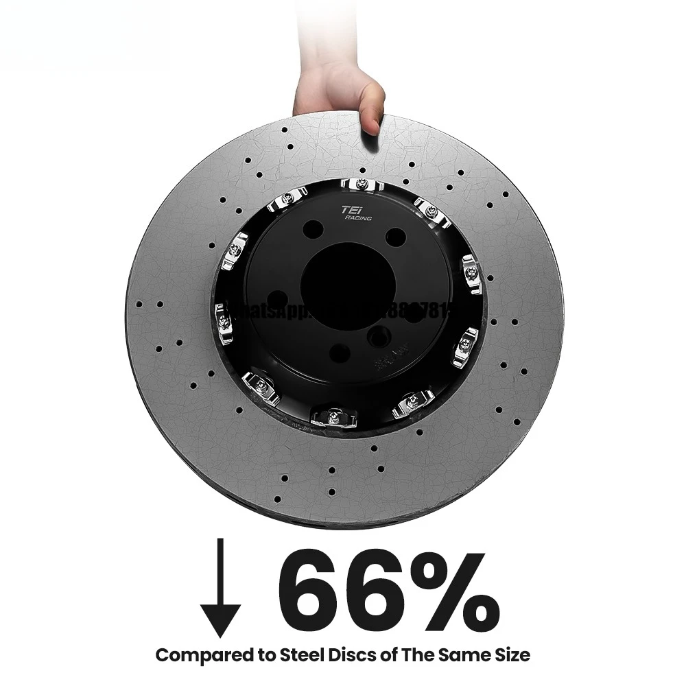 

TEI Carbon Ceramic Composite Material Brake Rotor Disc for 18 Inch and Larger Rim