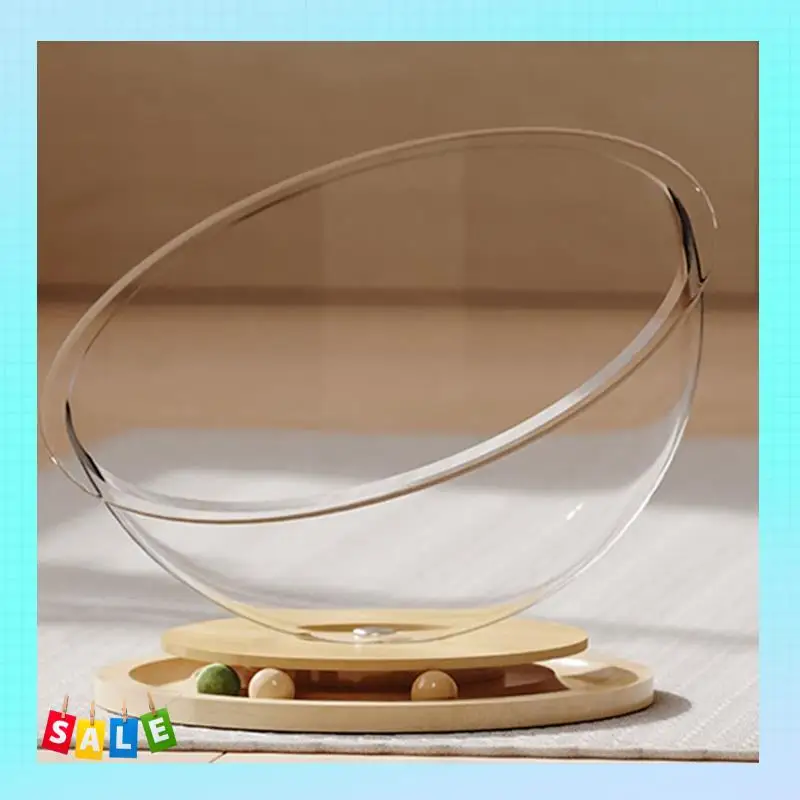 

A56X Space Capsule Cat Bed Universal With Track Balls Toy Cat House Kitten Easy Cleaning Pet Supplies