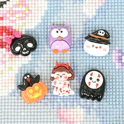 1PC Halloween Diamond Painting Magnet Cover Holder Locator Spoof Cartoon Pumpkin DIY Fixer Diamond Embroidery Tool Accessories