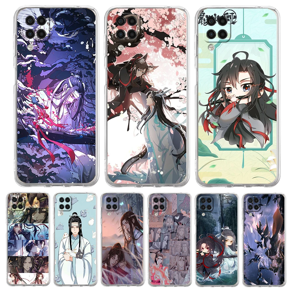 غطاء ناعم لهاتف سامسونج جالاكسي A17 A25 A23 A22 A52S A52 A55 A72 A51 A71 A31 A13 A07 5G حافظة هاتف شفافة Mo Dao Zu Shi MDZS #1