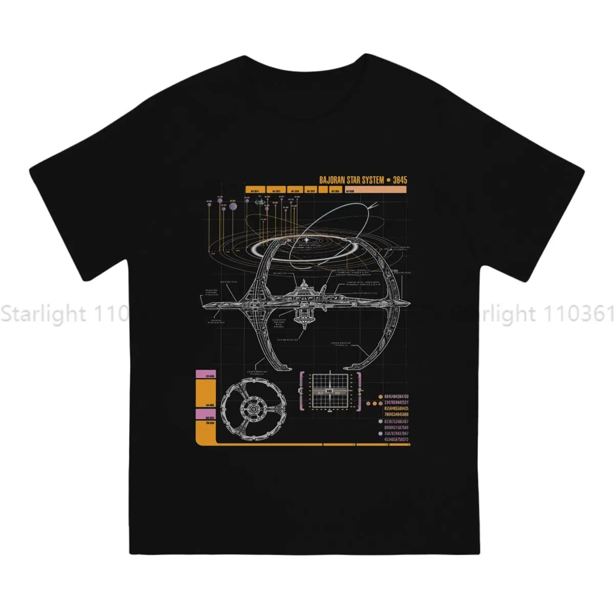 Starr Trrekk Man TShirt Deep Space Nine Individuality T Shirt Original Sweatshirts New Trend