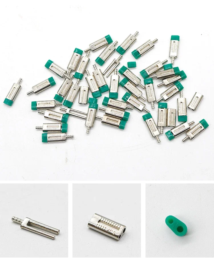 

500pcs Dental Twin Double Pins with Sleeves with Pindex Dental Lab Pins Dental Double Nails dental Lab Accessories
