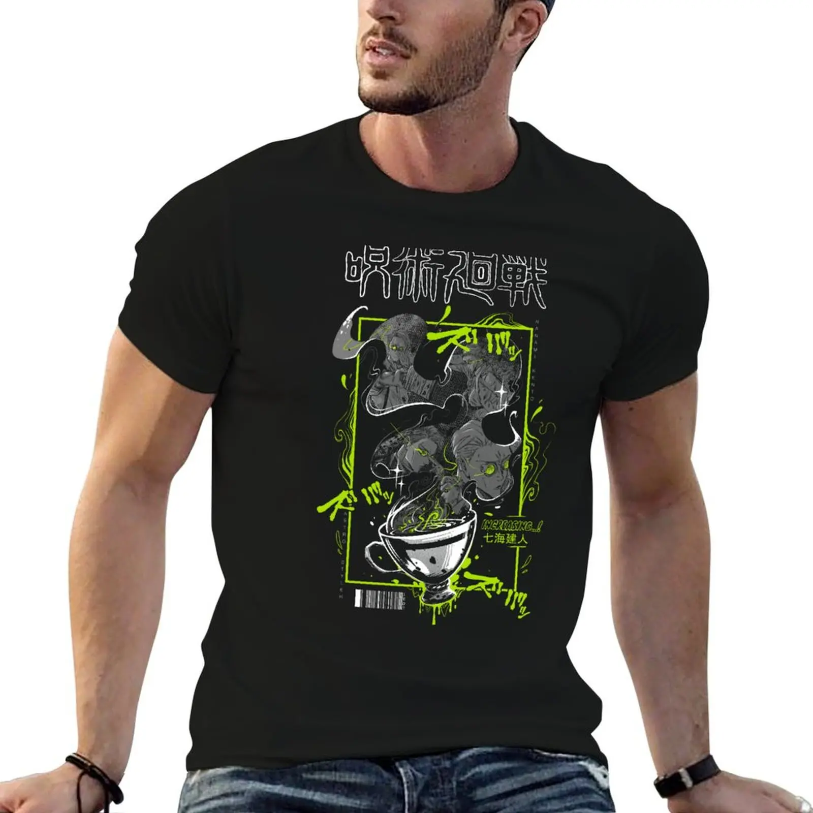 

t T-Shirt shirts funny cotton cotton t NANAMI KENTO JJK man shirts for