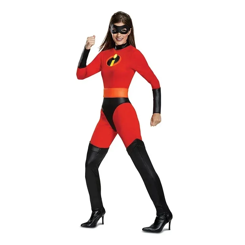 Anime Cosplay The Incredibles Costume Jack Parr Cosplay Jumpsuit Incredibles Bob Parr Cosplay Adult  Bodysuit Mask Suit Hallo view 4