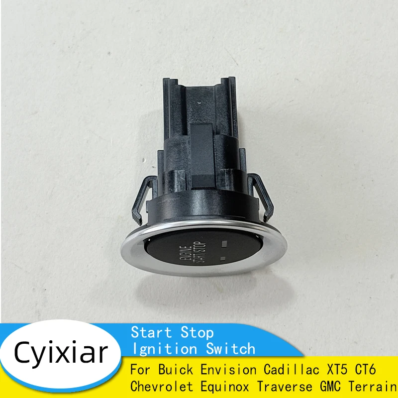 Start Stop Ignition Switch Button For Buick Envision Cadillac XT5 CT6 Chevrolet Equinox Traverse GMC Terrain 23132462 84179562