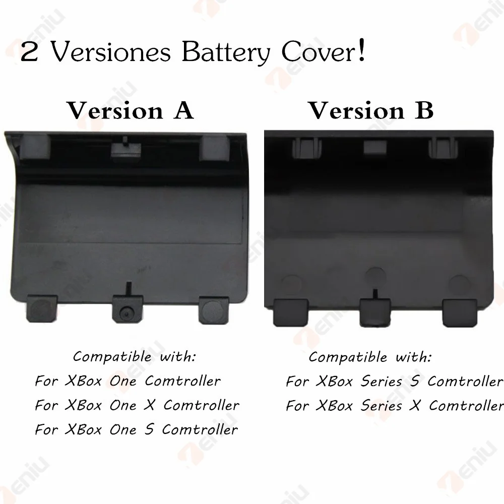 100PCS für Xbox Serie X S XSX XSS Controller Batterie Shell Deckel Zurück Ersatz Gehäuse Tür Abdeckung Fall Reparatur teile – Detail 3