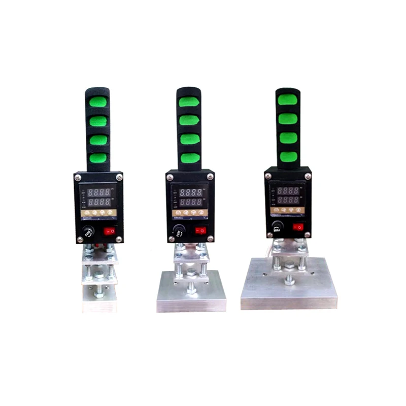 8X10cm Hand-held Hot Stamping Machine Professional Golden Leather logo Embossed Foil Hot Stamping Machine