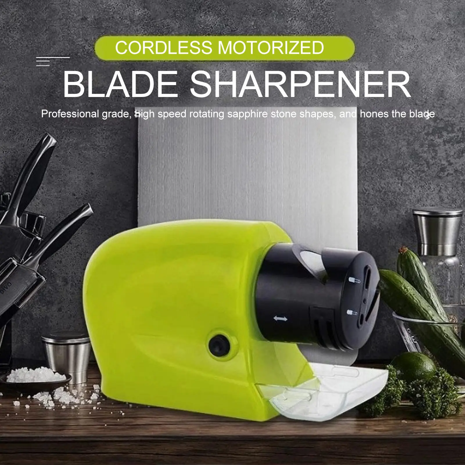 Electric Knife Sharpener Electric Knife Sharpening Machine Tool for Household Kitchen