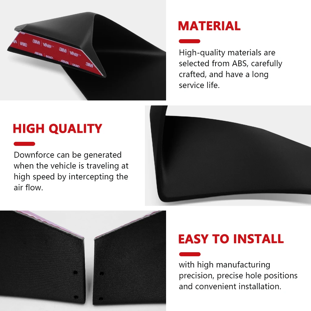 Spoiler Depan Sepeda Motor CBR600RR untuk CBR600RR CBR 600RR 2020-2025 2024 2023 Sayap Tetap Fairing Sepeda Motor Sayap Aerodinamis