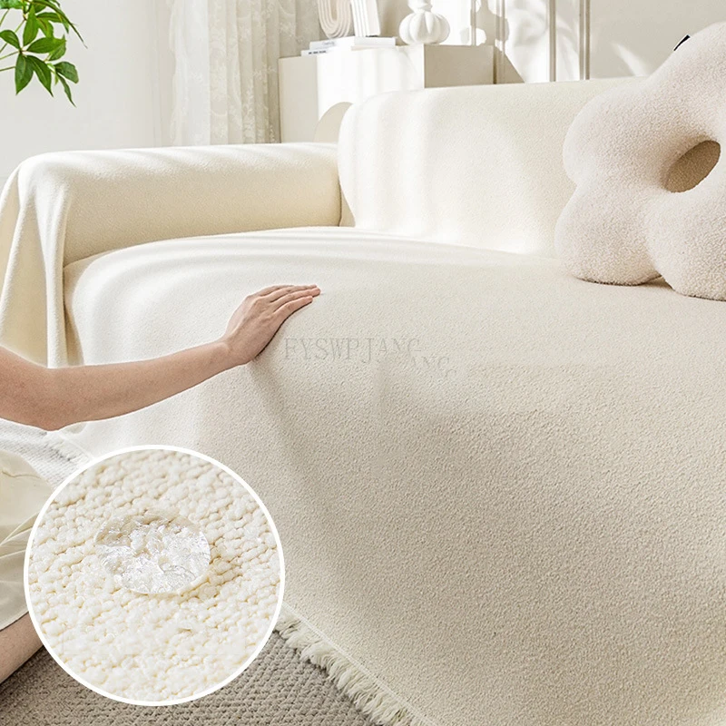 

Waterproof Sofa Cover Cloth For All Seasons French Simple High-Grade Sofa Cushion Sofa Cover All-Inclusive Sofa Towel