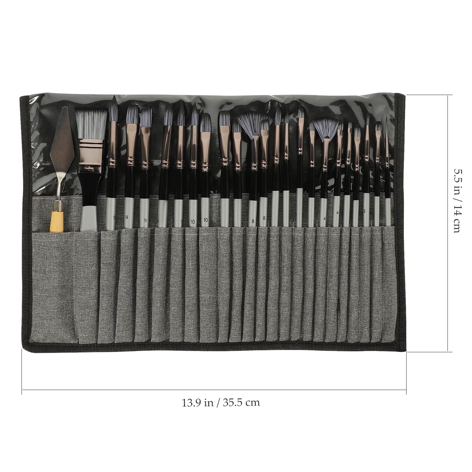 1Set High-End Art Student Paint Brushes Multi-Purpose for Watercolor Oil Acrylic Face Gouache Detail Painting Supplies
