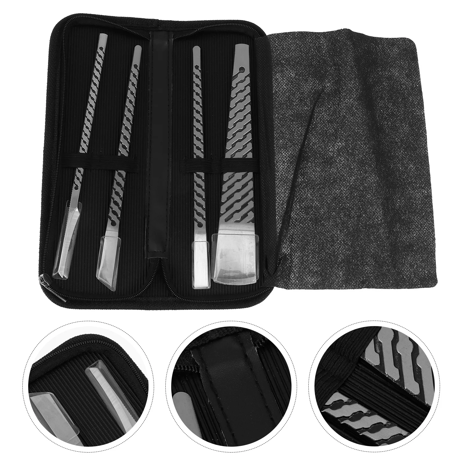 

5Pcs Foot Care Tool Set Durable Callus Removers Pedicure Trimming Tools Foot Grinding Tool Home Use Pedicure Trimmer