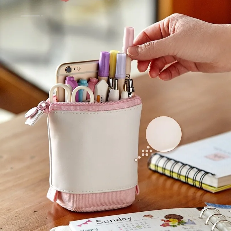 

Телескопический пенал-трансформер: милый, разноцветный, выдвижной, для ручек и канцелярии