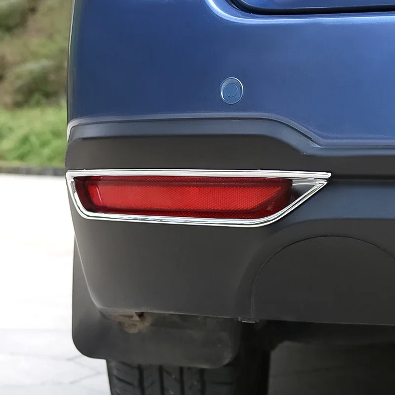 

Rear Back Tail Fog Light Lamp Cover Chrome FOR Subaru Forester SJ 2014 2015 2016 2017 2018 Styling Accessories ABS