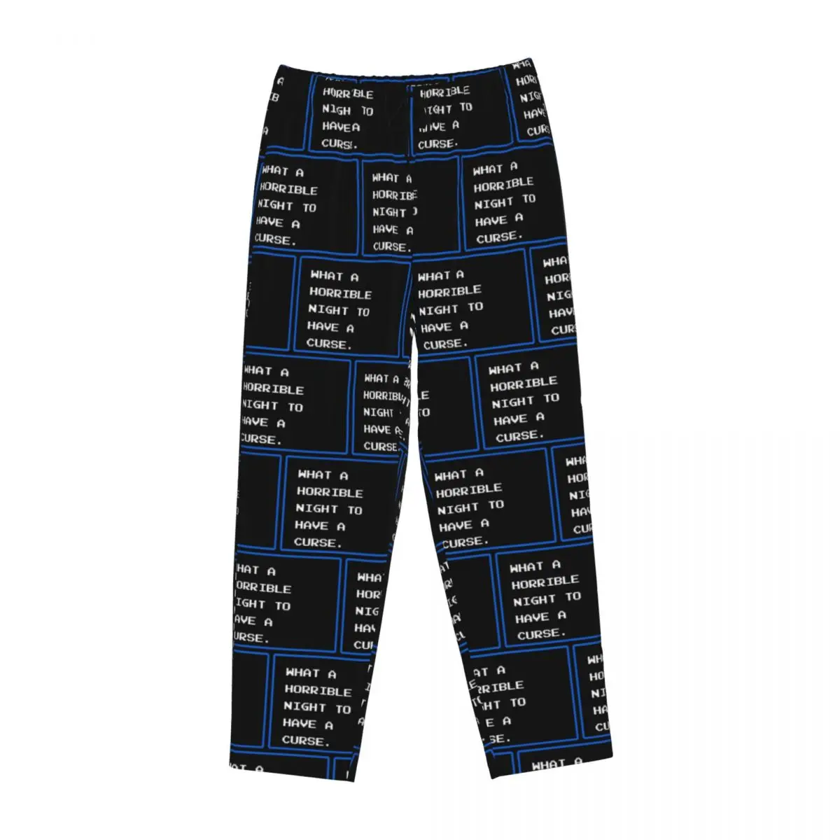 

Custom What A Horrible Night To Have A Curse Castlevania Game Women Pajama Pants Lounge Sleep Sleepwear Bottoms with Pockets