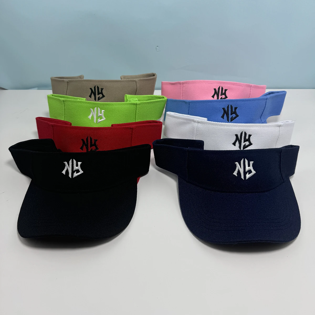 Neuer Sport-Sonnenhut mit New York Schriftzug für Damen und Herren, Verstellbarer Schirmmütze, Tennis, Baseball, Golf Sport S – Detail 1