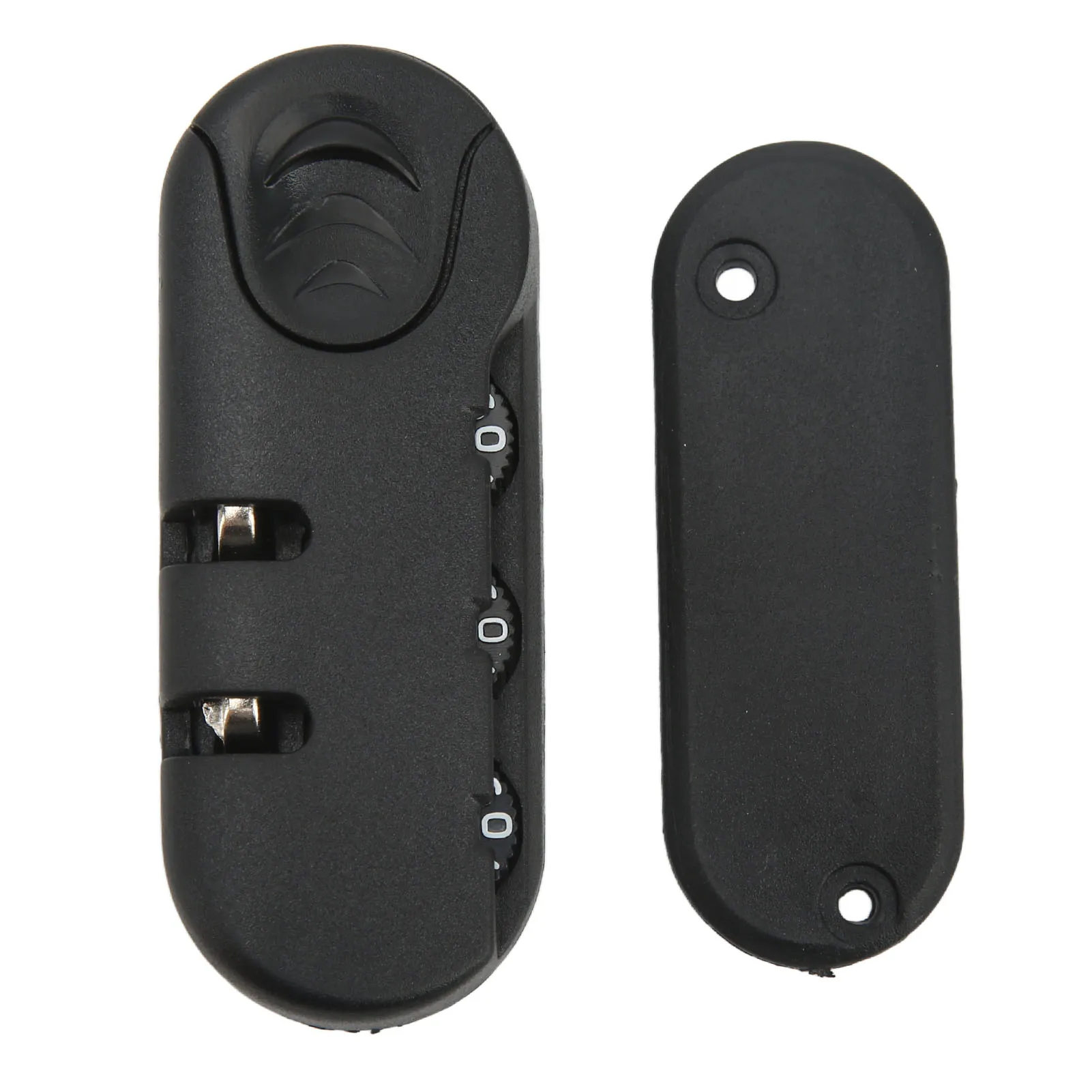 Luggage Lock Scratch Resistant Plastic Frosted 3 Digits Wear Proof Suitcase Lock Comfortable To Handle Zinc Alloy for Travel