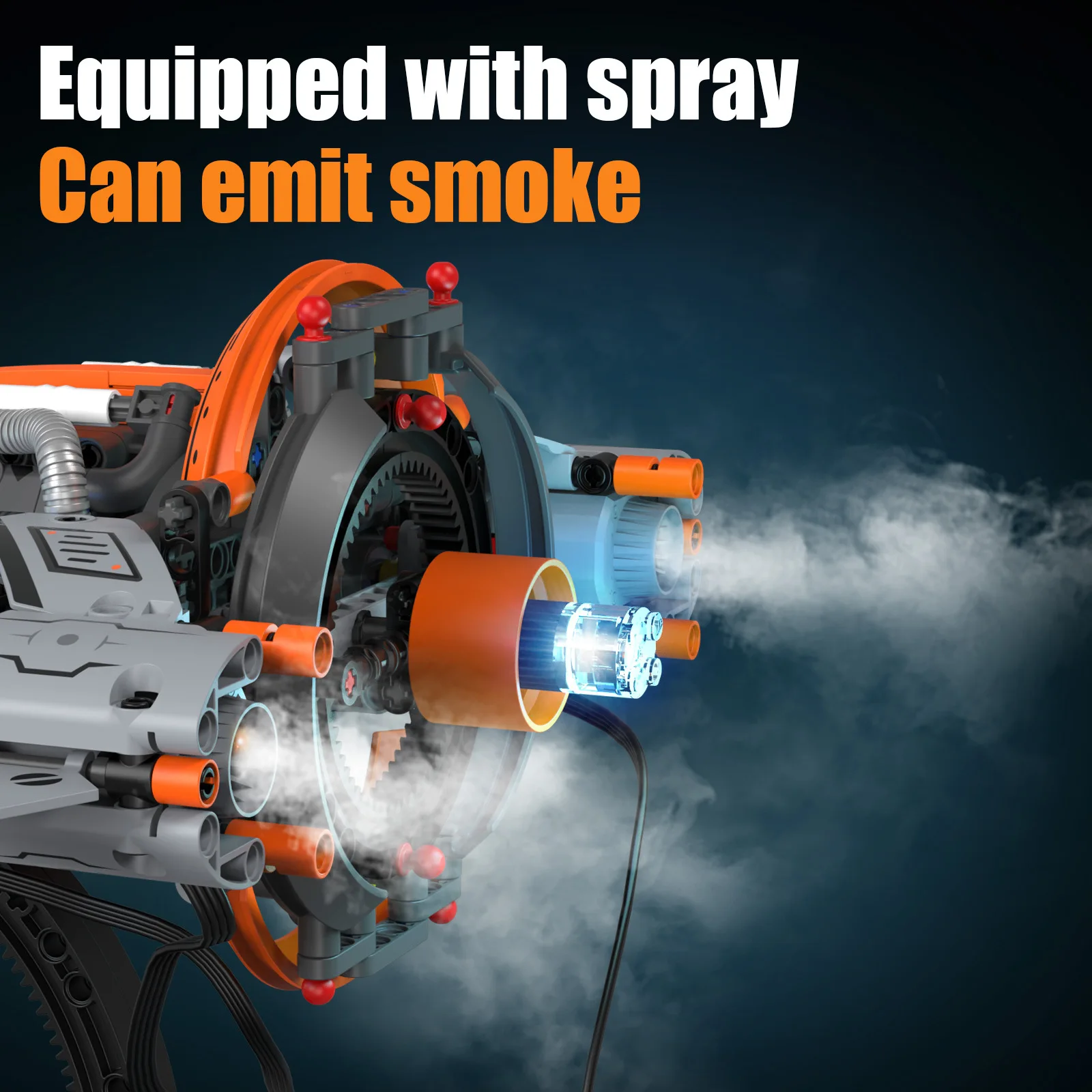 Bloques de construcción de la serie aeroespacial espacial, agujero negro, exploración de nave espacial, misisión, nave espacial, modelo de potencia, juguetes de ladrillos