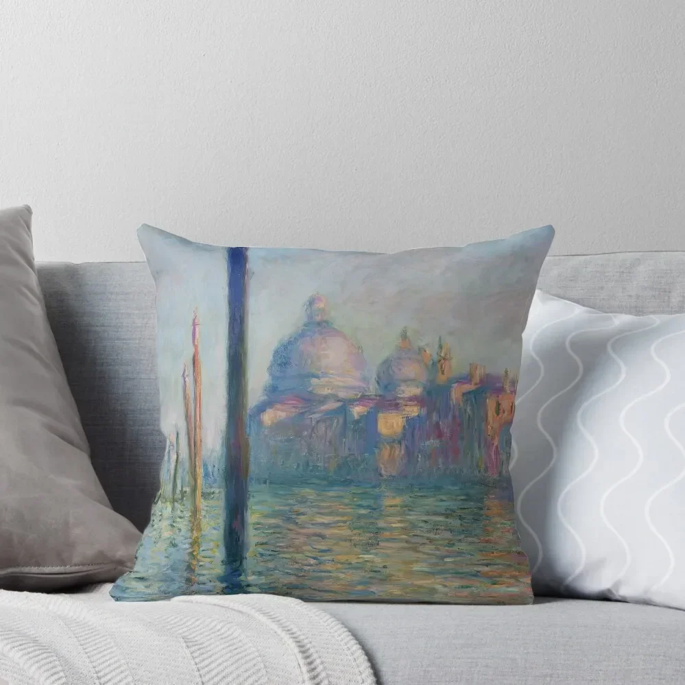 

Venice! Italy! Claude Monet's Grand Canal Throw Pillow home decor items Ornamental Pillow Sofa Cushions Cushions Cover pillow