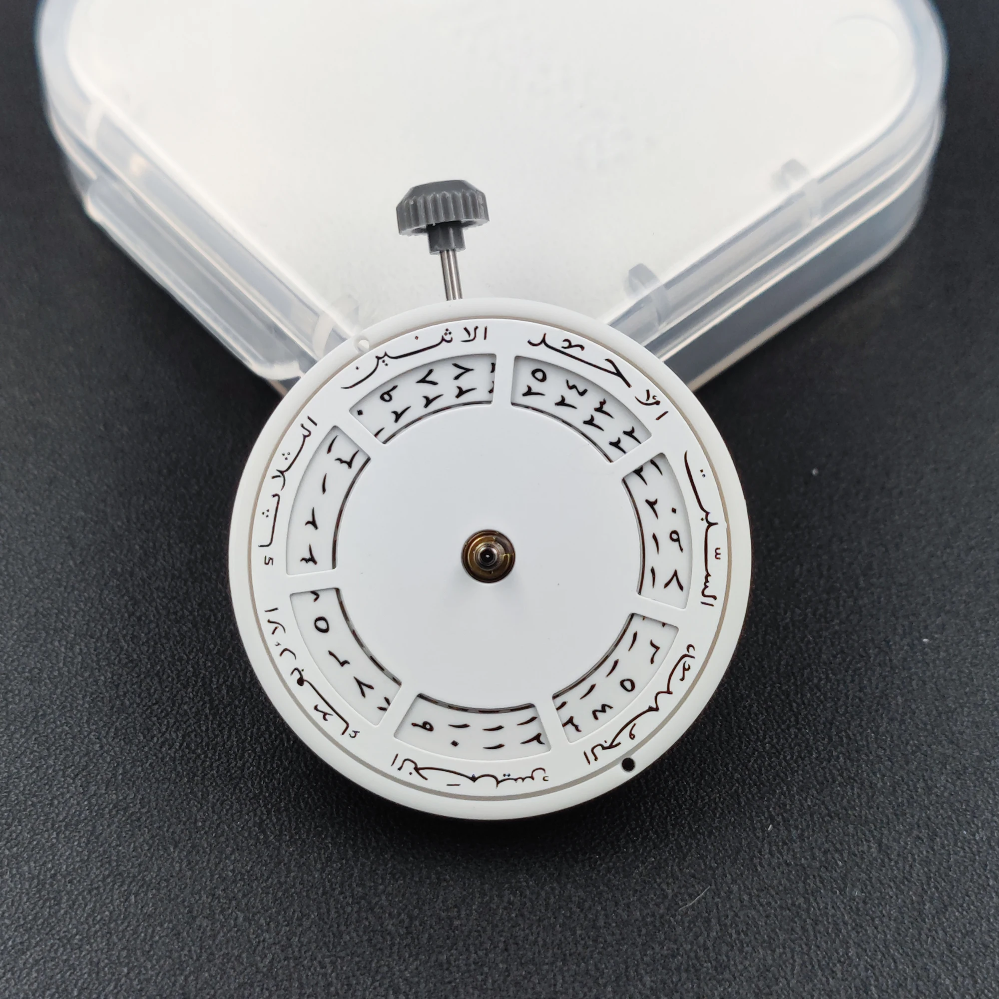 Miyota 8285 movimiento mecánico automático versión árabe fecha semana disco 21 joyas alta precisión mecanismo de cuerda automática 8285 nuevo