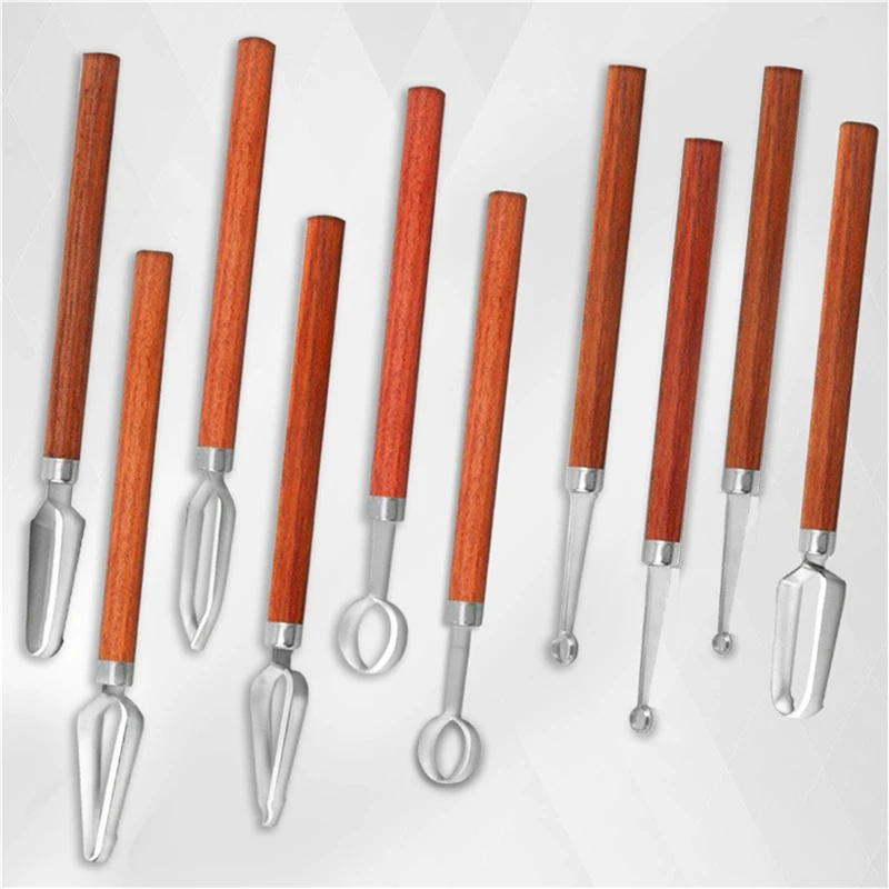 Minimalistische Aardewerk Klei Keramische Afwerking Modellering Tool Sculptuur Set Fijn Gesneden Klei Sculptuur Gereedschappen Moderne Diy