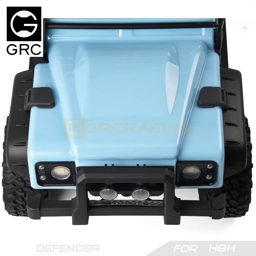 3D Printing Air Intake Grille Snow Cover for 1/8 RC Crawler Car MJX FOR H8H DEFENDER Accessories