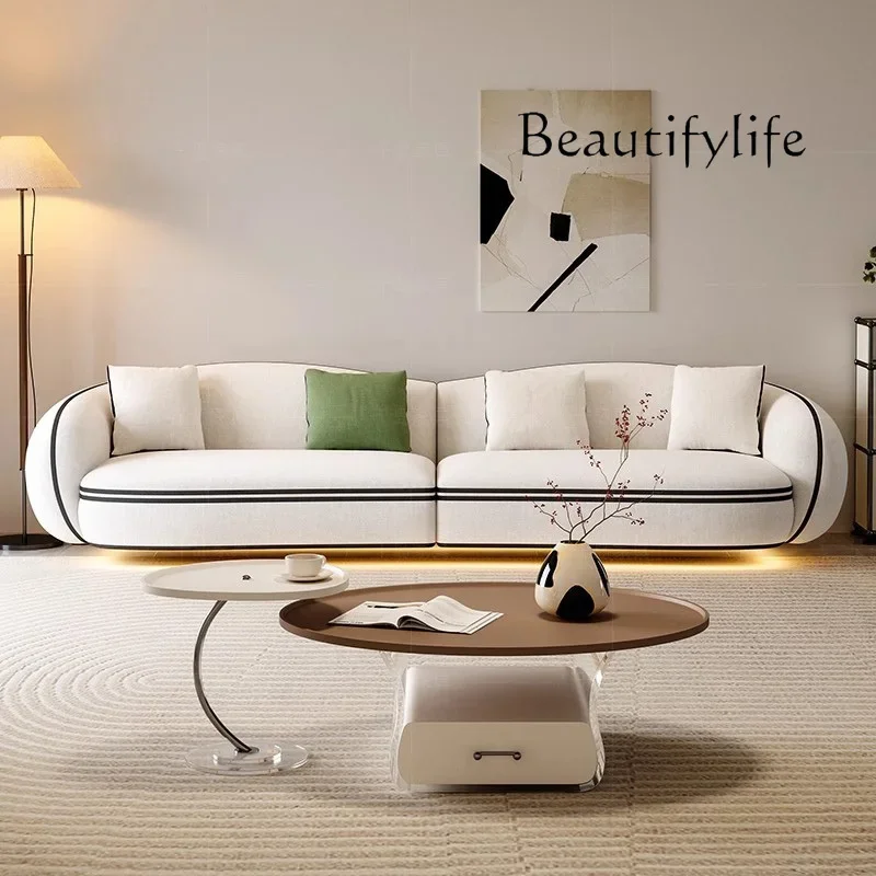 A44 White Cloud Living Room Sofas Nordic Air Single Modern Outdoor Sofa Replica Bedroom Designer Balcony Muebles Salon Furniture