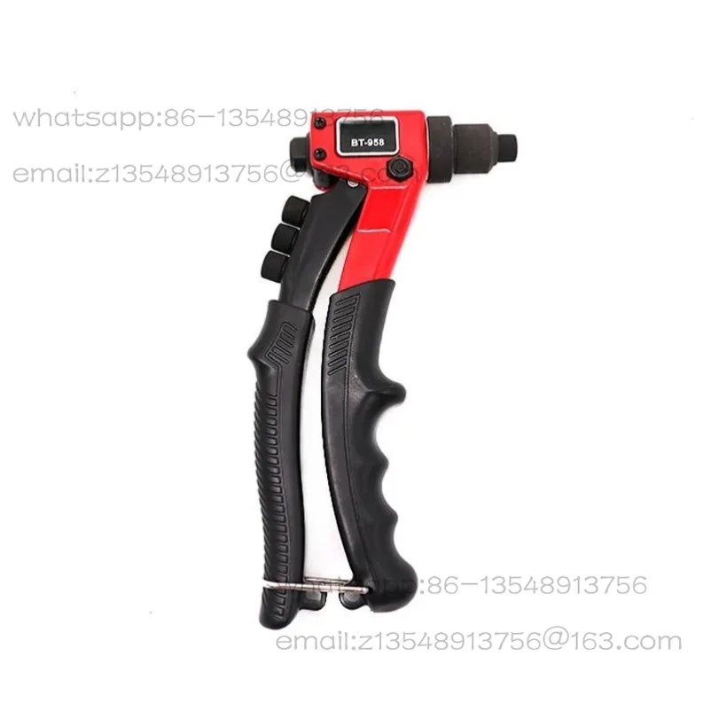 BT-958 Hand Operated Tools Single Hand Blind Riveter Manual Riveting Tool Hand Rivets Gun in stock