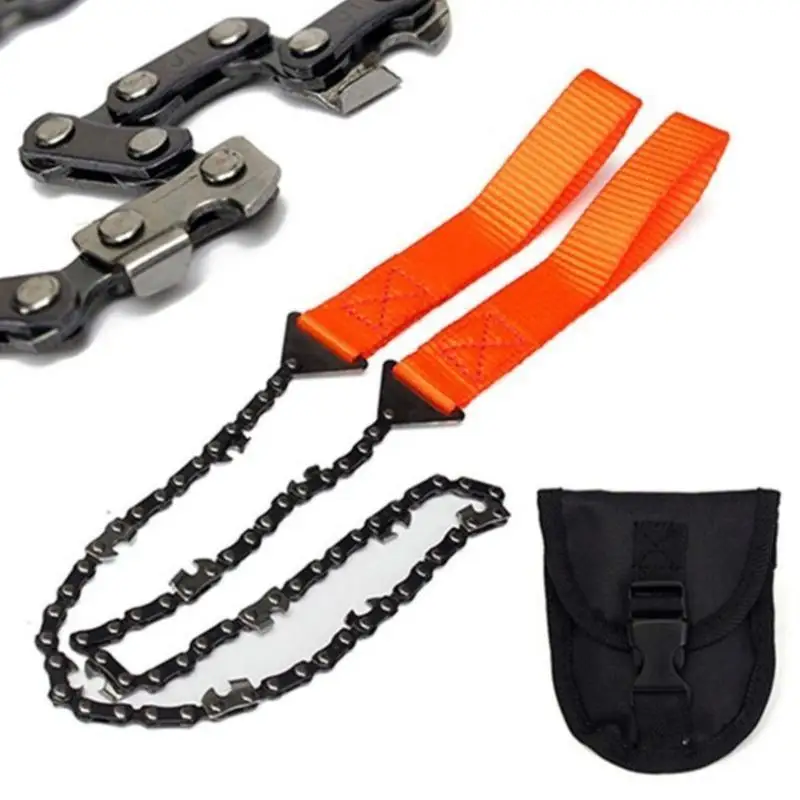 Portable Pocket Hand Chain Saw, Survival Chainsaw, Easy Camping Tasks, Outdoor Survival Chainsaw, Garden Lumbering Tool