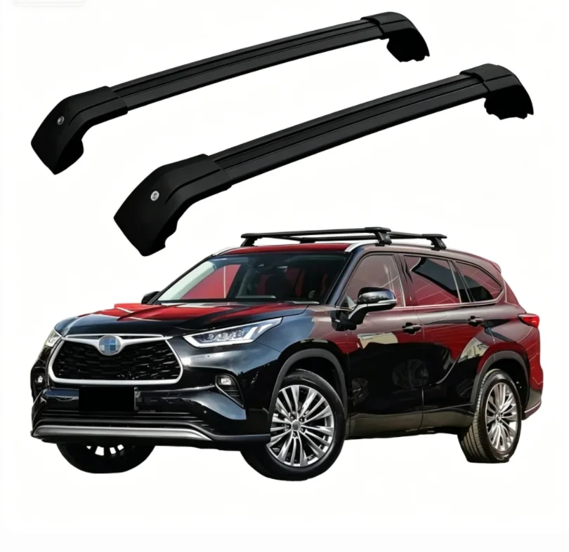 Dream Car No Noise High Quality Aluminum Alloy Universal Luggage Crossbar Car Roof Rack HR-F018DS 100kg For  Highlander