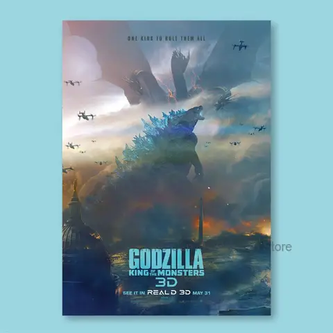 10 best sales गॉडज़िला पोस्टर - №6