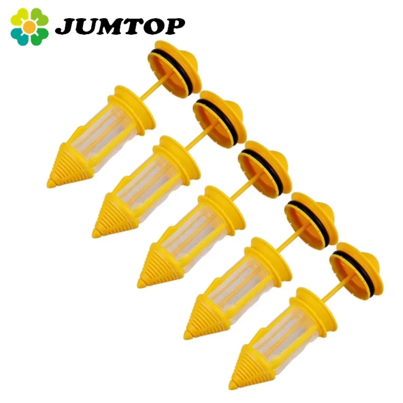 JUMTOP 5Pcs Dental Water Filter Dentist Valve Strong Suction Filter Weak Suction Tube Accessories Dentistry Materials