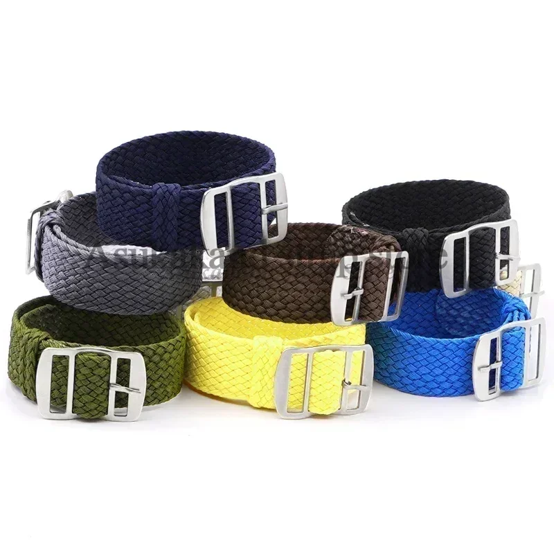 14mm 16mm 18mm 20mm 22mm cinturini in tessuto di nylon cinturino per Rolex per cinturino Perlon uomo donna braccialetto sportivo universale
