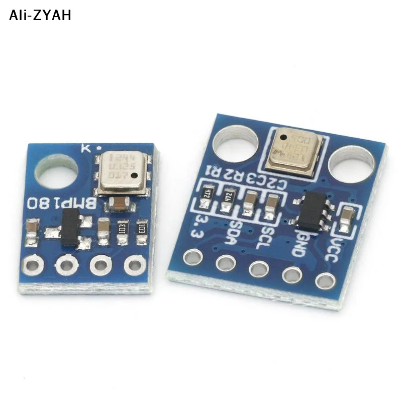 1 Set High-Precision Digital Pressure And Temperature Sensor Module GY-68 BMP180 Compatible With BMP085 For Arduino ESP32