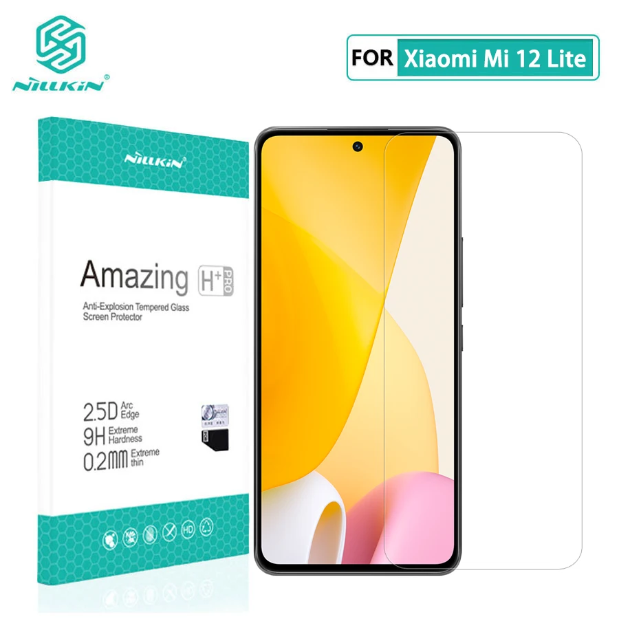 for Xiaomi Mi 12 Lite Glass Nillkin Amazing H+Pro 0.2MM Tempered Glass for Xiaomi Mi12 Lite 5G Screen Protector