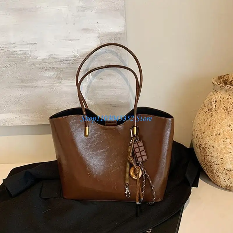 حقيبة كتف أسود A3PE A3PE حقيبة يد PU الحديثة للنساء مع مساحة واسعة