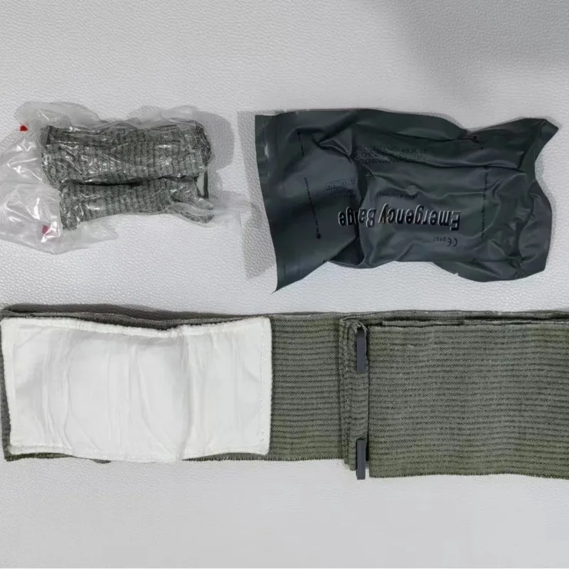 Israeli Bandage 4 Inch Wide Wound Dressing Emergency Pressure Bandage Tactical First Aid Personal Emergency Kit